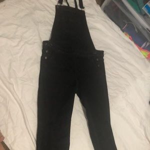 Carly Jean LA “Tyler” black overalls